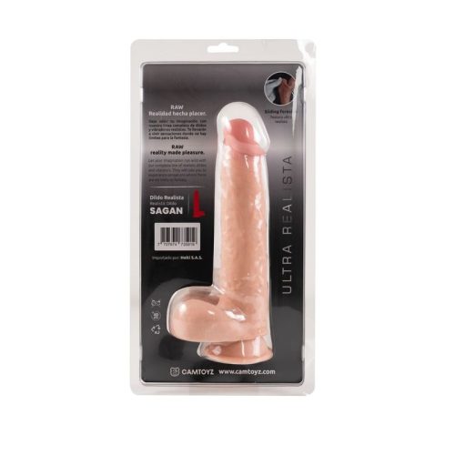 Raw Ultra Realistic Double Layered Dildo Sagan Small - Image 6