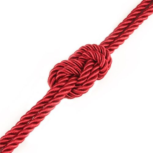 Rebellion Reign Crimson 10m Silky Bondage Rope Red - Image 5
