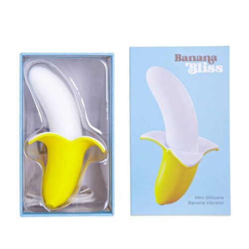 Banana Bliss 13cm Silicone Slimline Vibrator Massager - Image 7