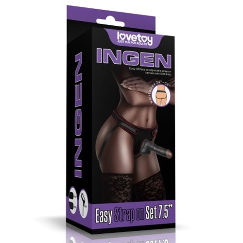 Easy Strap On Set 7.5in Black - Image 4