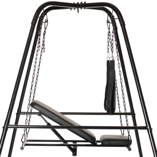 Throne Adjustable Sex Sling with Stand - Image 5