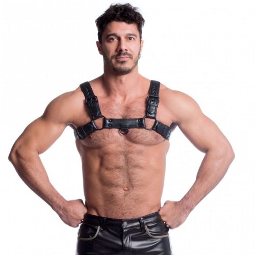 Vegan Bulldog Harness Black - Image 5
