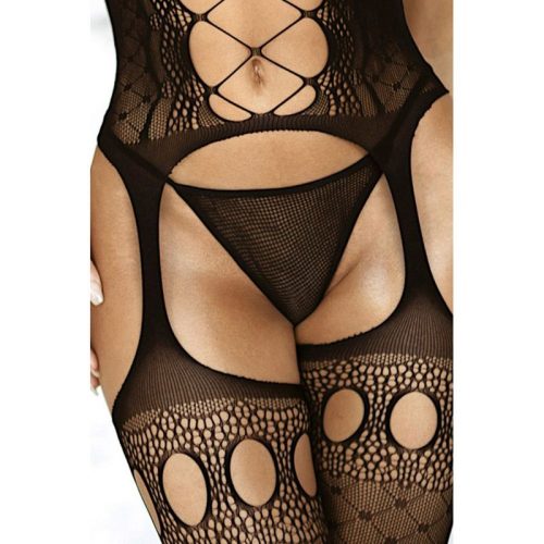 Mesh Net G-String Black
