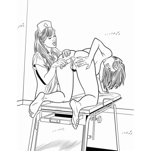XXX Nurses Colouring Book - Image 3