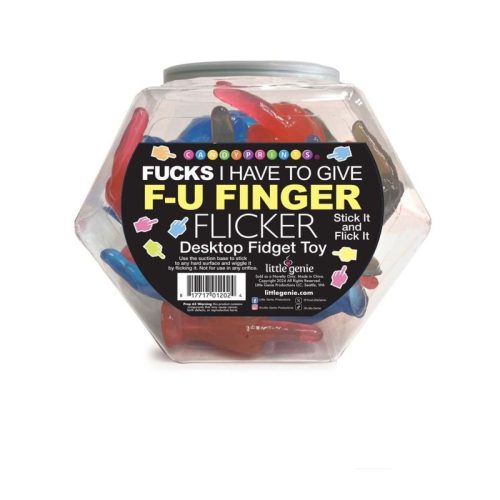 12 FY Finger Flickers 24 Pc Fish Bowl - Image 3
