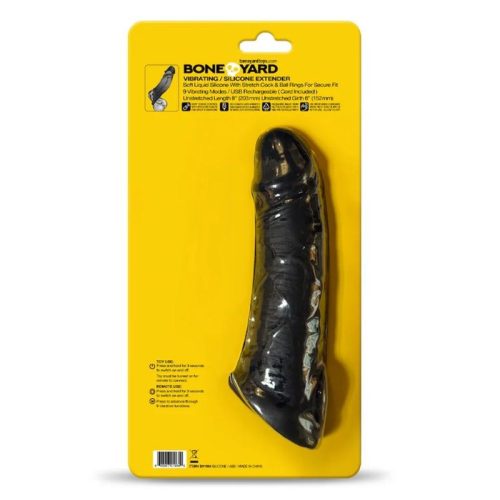 Boneyard Vibrating Silicone Remote Control 9 Mode Extender - Image 3