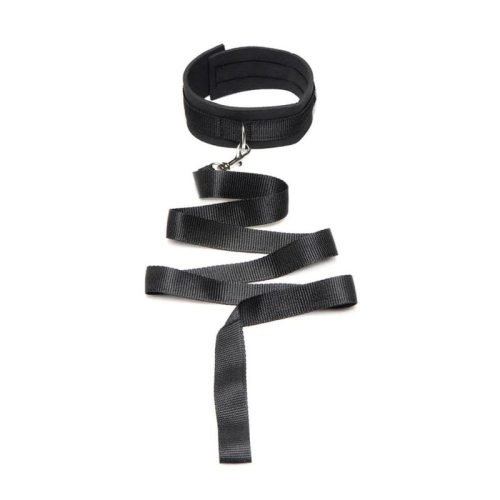 Neoprene Collar And Leash Set Black - Image 4