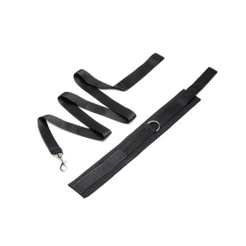 Neoprene Collar And Leash Set Black - Image 5