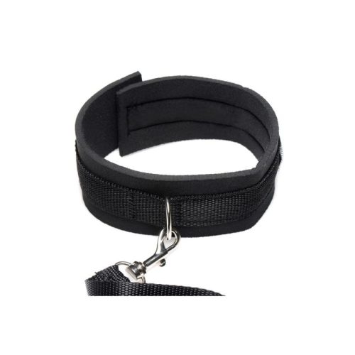 Neoprene Collar And Leash Set Black - Image 7