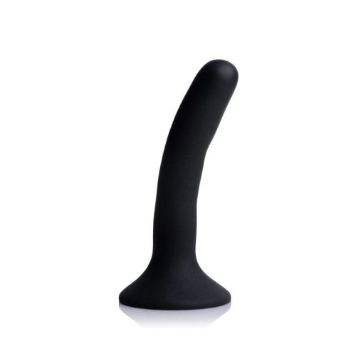 Black Silicone Strap-On Dildo Small - Image 8