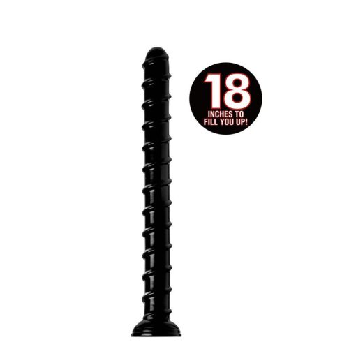 Hosed 18in Swirl Thick Anal Snake - Image 4