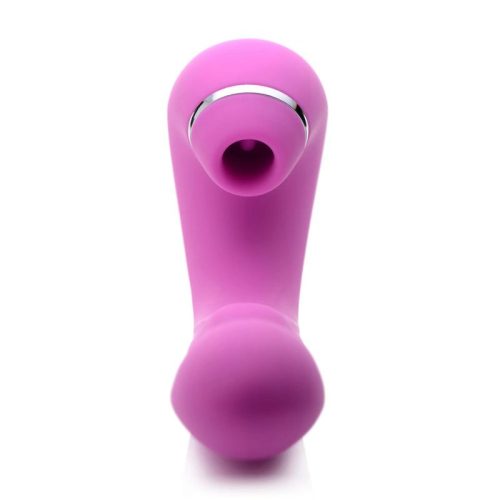 Shegasm 5 Star 10X Tapping G-Spot Vibe w Suction Pink - Image 5