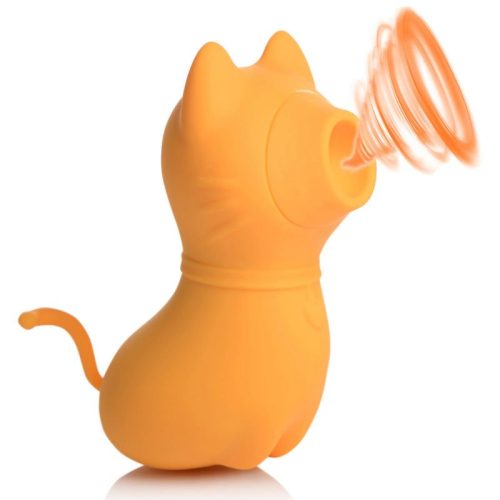 Sucky Kitty 7X Clitoral Stimulator Orange - Image 4