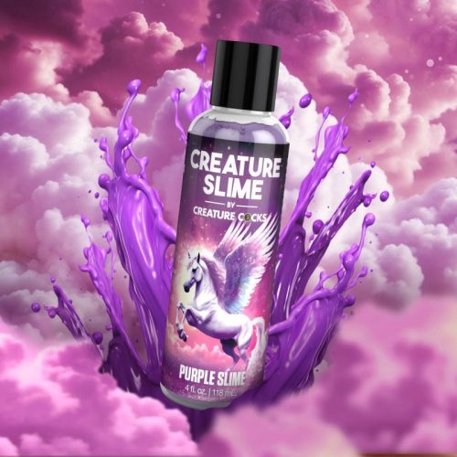 Creature Slime Purple Slime Water Based Lubricant 4oz - Image 5