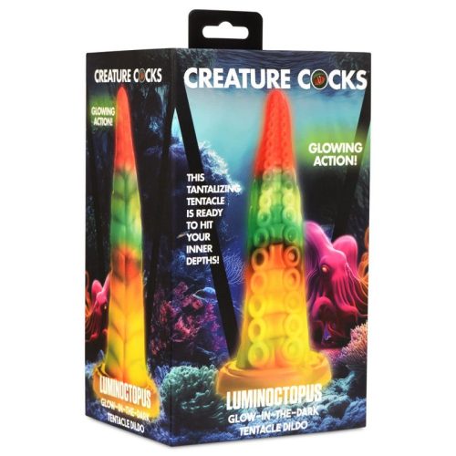 Luminoctopus GITD Tentacle Dildo - Image 3