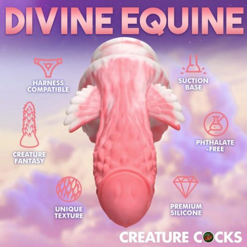 Pegasus Pecker Winged Silicone Dildo - Image 8