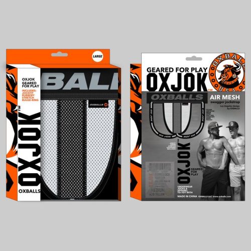 Oxballs Airmesh Swagger Jockstrap Ice White - Image 6
