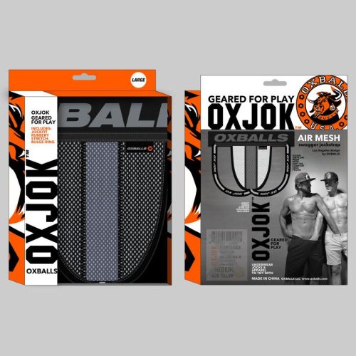 Oxballs Airmesh Swagger Jockstrap Tar Black - Image 5