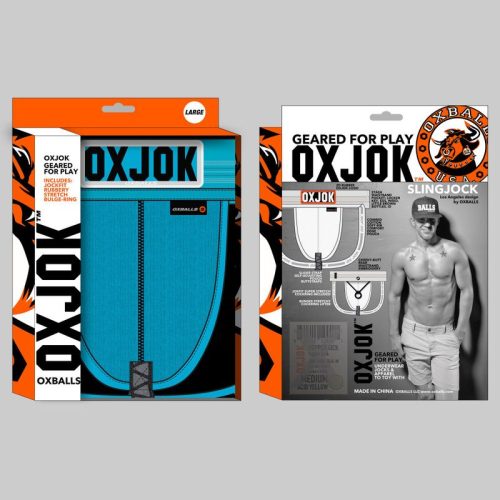 Oxballs Slingjock Upthrust Slider-Strap Jock Pool Blue - Image 6