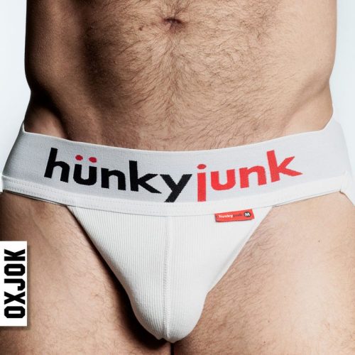 Oxballs Hunker Slider Strap Jock White Snow - Image 5