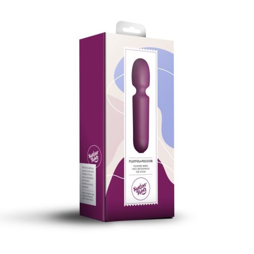 SugarBoo Playful Passion Wand Vibe Burgundy - Image 5