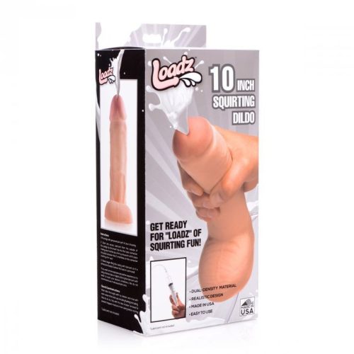 Squirting Dildo 10in with Syringe - Image 5