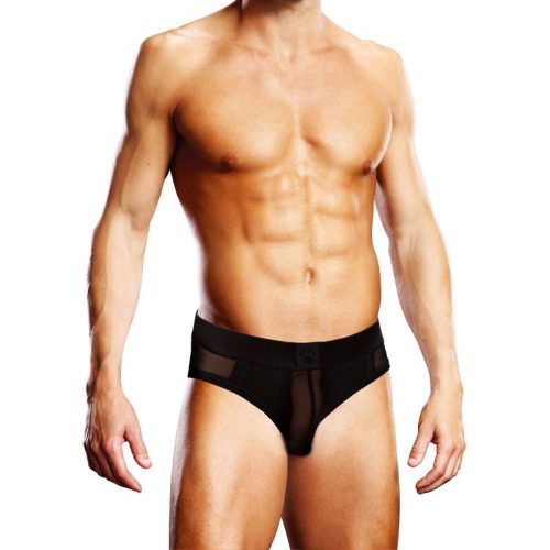 Prowler Mesh Open Back Brief Black - Image 3