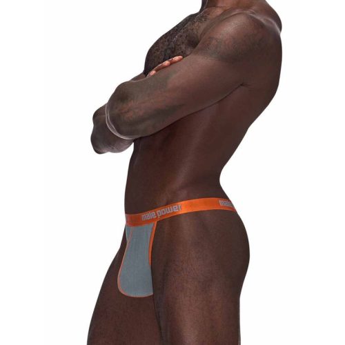 Male Power Casanova Uplift Micro Thong Grey - Image 3