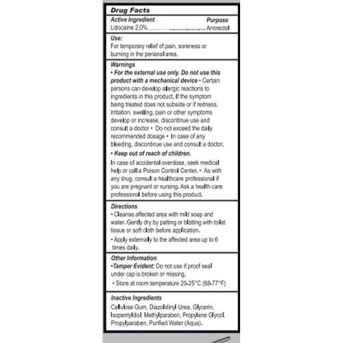 Passion Anal Desensitising Lubricant w Lidocane 8.5oz - Image 3
