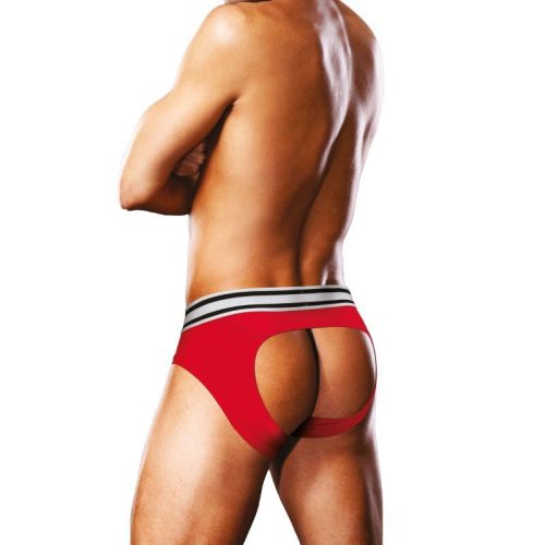 Prowler Open Back Brief Red/White - Image 3