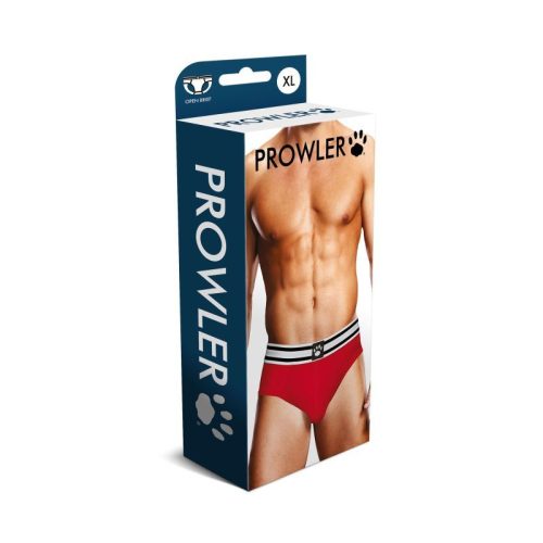 Prowler Open Back Brief Red/White - Image 4
