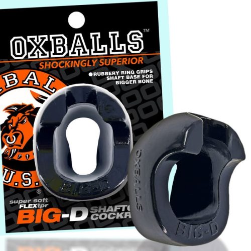 Big D Shaft Grip Cock Ring Black - Image 5