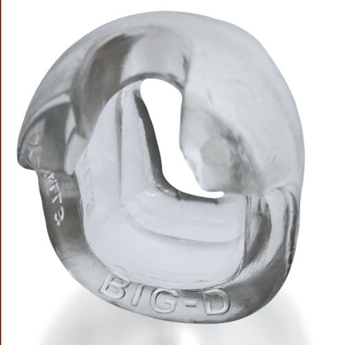 Big D Shaft Grip Cock Ring Clear - Image 3