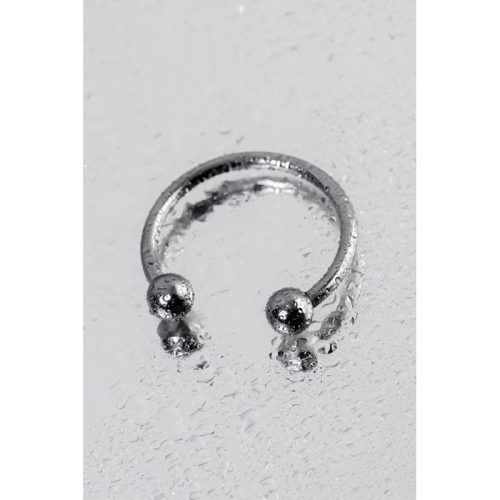 Silver Metal 30mm Penis Erection Ring - Image 3