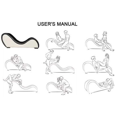 Kama Sutra Mebon Chaise Love Lounge Red - Image 9
