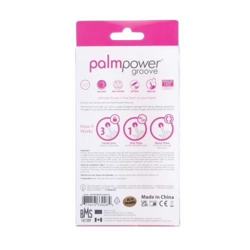 PalmPower Groove Mini Wand Fuchsia - Image 4