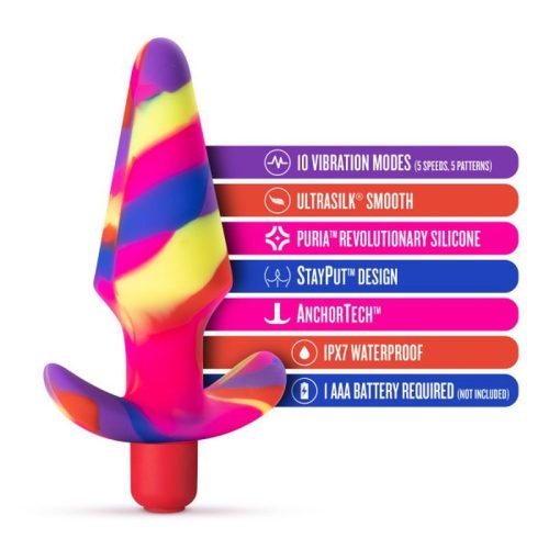 Avant Free Spirit Scarlet Silicone Butt Plug - Image 6