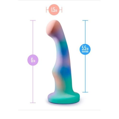 Avant Opal Dreams Aqua Silicone Dildo - Image 4