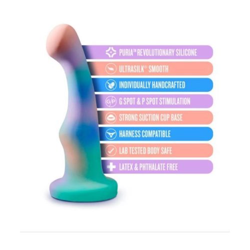 Avant Opal Dreams Aqua Silicone Dildo - Image 5