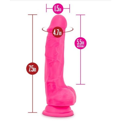 Ruse Hypnotize Hot Pink Dildo - Image 6