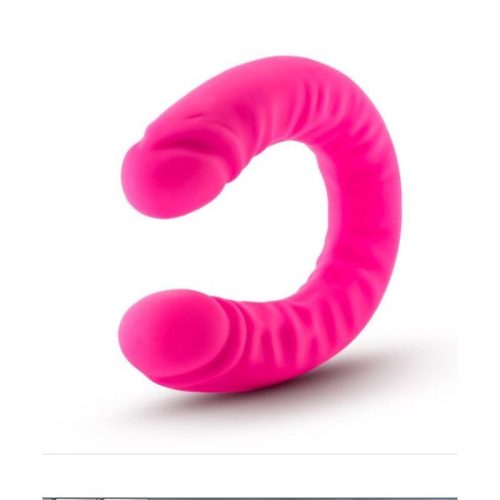 Ruse Silicone Slim 18in Hot Pink Double Dong - Image 3