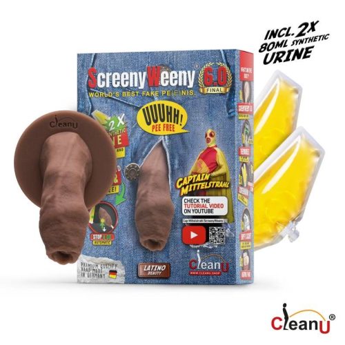 Screeny Weeny 6.0 Uncut Latino Brown
