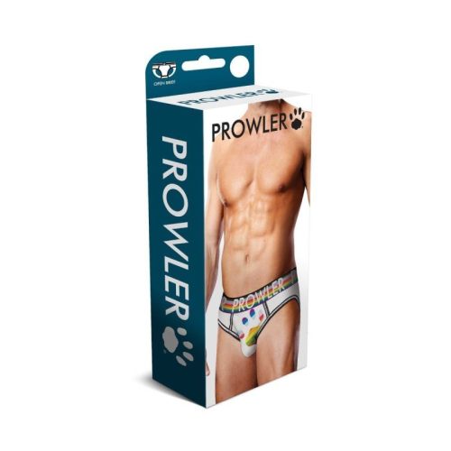 Prowler Oversized Paw Open Back Brief White - Image 4