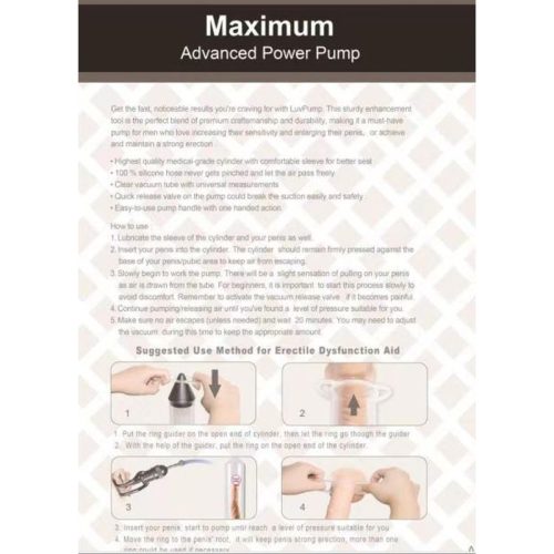 Penis Pump Maximum ED AID - Image 5