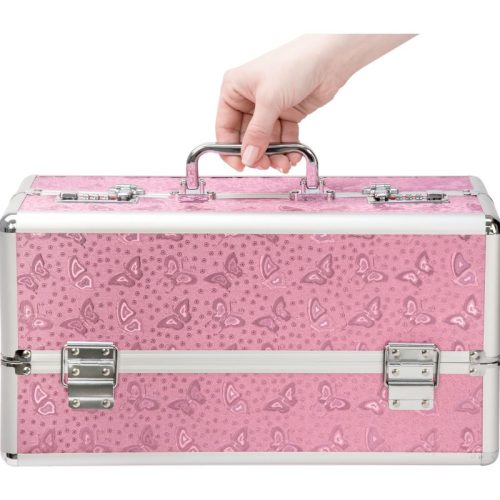 Lockable Large Vibrator Case Pink - Image 6