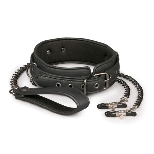 Collar With Nipple Chains - Image 3