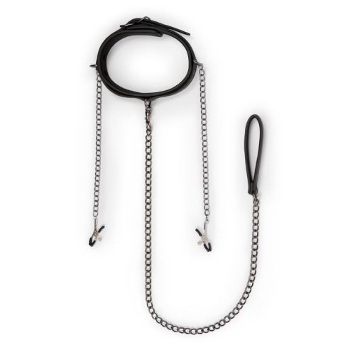 Collar With Nipple Chains - Image 4