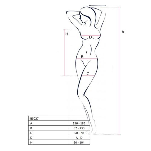 Dress Translucent With Open Sides BLK - Image 4