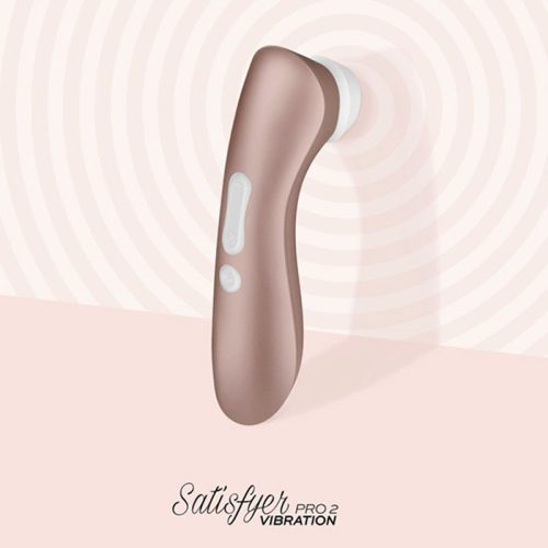 Satisfyer Pro 2+ G2 Clitoral Stimulator Rose Gold - Image 3