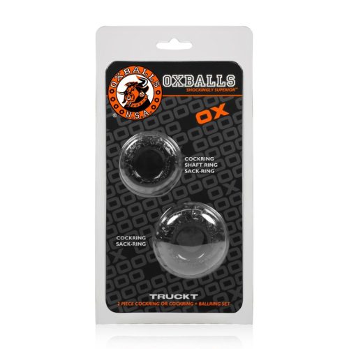 Truckt 2 Pc Cockring Set Black - Image 5